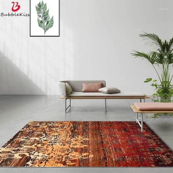 

carpets bubble kiss abstract american red yellow pattern rugs and for home living room anti-slip anti-wrinkle floor mat1