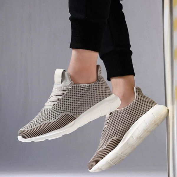 

men casual shoes fashion sneakers plus size new man loafers breathable running shoes male trainers student jogging walking #cu4v