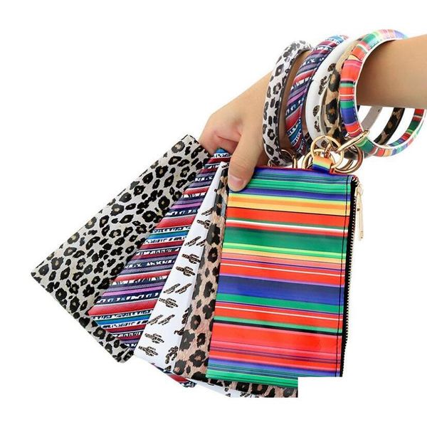 

women's keyring leather wallet cell phone purse clutch wallet pu wallet bracelets with bangle keychain designer han qylsqt bwkf