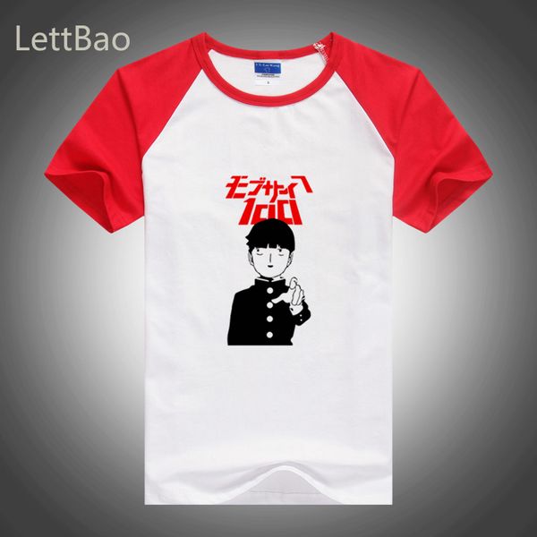 

спорт streetwear tshirt лето графический mob psycho 100 шигео tshirt мужчины kawaii негабаритные ulzzang мужчины с коротким рукавом футболка