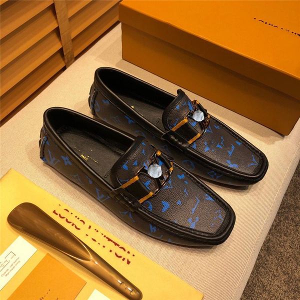

2q italian shoes casual brands slip on formal luxury original shoes designer dress men loafers moccasins genuine leather driving shoe big si, Black