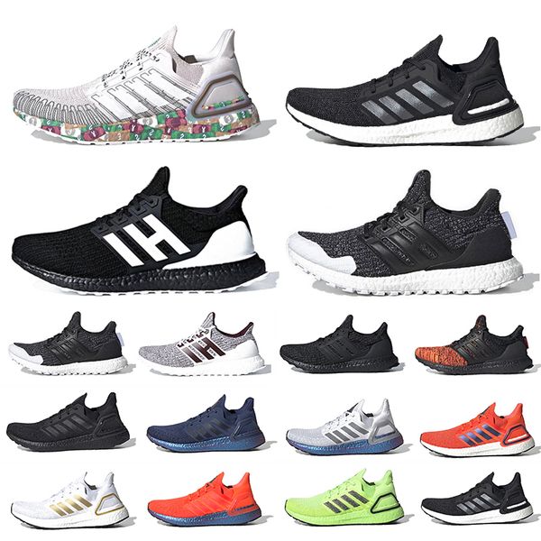 

Cheap currency ultra boost 20 mens running shoes tech indigo ultraboost 4.0 triple black volt men women trainers outdoor sports sneakers