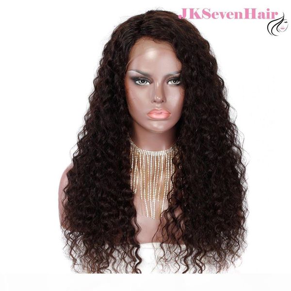 

brazilian virgin remy hair full lace wigs deep wave 10a grade peruvian human hair swiss hd full lace wigs for sale, Black