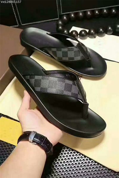 

mens womens summer slippers sandals thick bottoms letter printed non-slip casual beach huaraches loafer slippers flip flops, Black