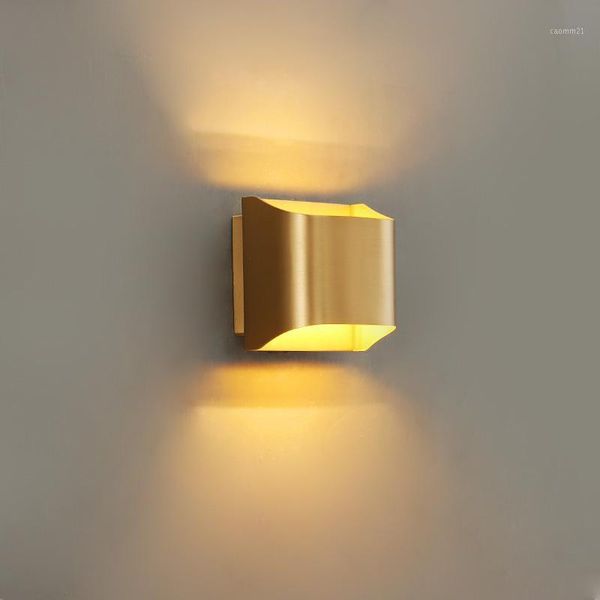 

loft led wall light wood bedroom aisle bedside home deco cabecero de cama1