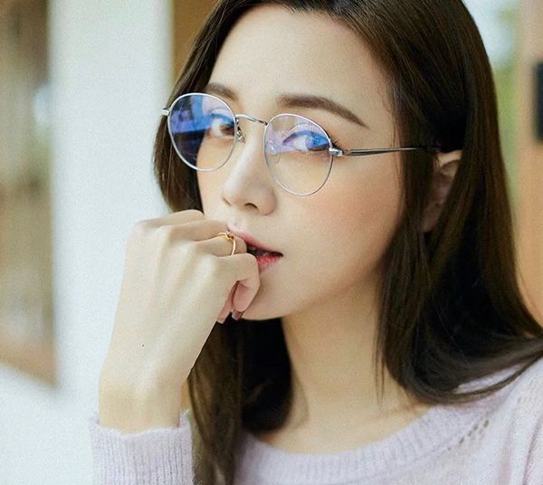 

2021 new clear transparent eyeglasses frame fashion women and mens retro eye wholesale eyewear popular glass prescription mf6001 q9dd, Silver