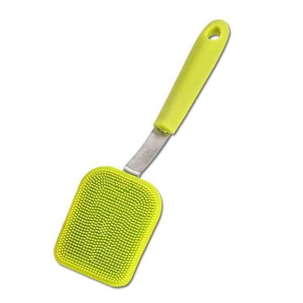 

kitchen gadgets hanging multi functional sile cleaning brush kitchen going to oily dishwashing brush handle washing pan h bbyhqq