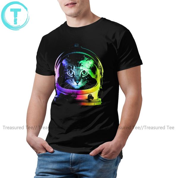 

rainbow cat t shirt astronaut cat t-shirt 100 percent short sleeve tee shirt beach printed men tshirt sport hooded sweatshirt hoodie