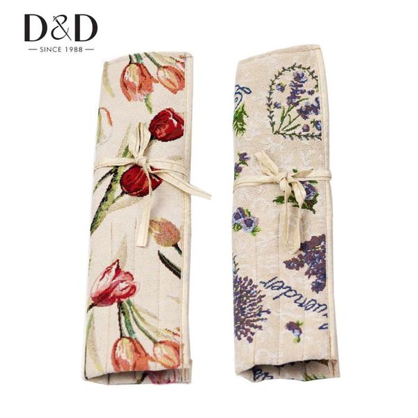 

knitting needles bag knitting tools organizer fabric crafts for sweater needle storage bag new year 37*22c, Black