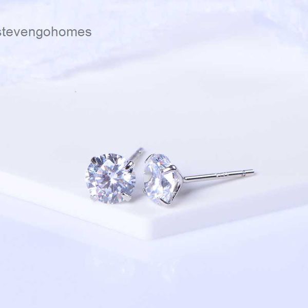 

earrings lovers claw wanying s925 four jewelry korean silver b043, Golden