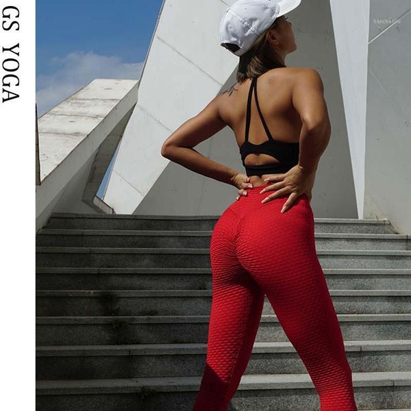 

yoga outfits women colorful pants push up compression tights sports workout running gym fitness leggings clothes1, White;red