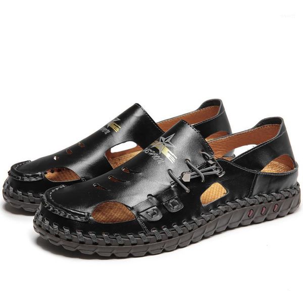 

slippers hombre para summer sport sneaker breathable leisure sapato fashion male for slip comfortable spring casuales mens zapatos1, Black