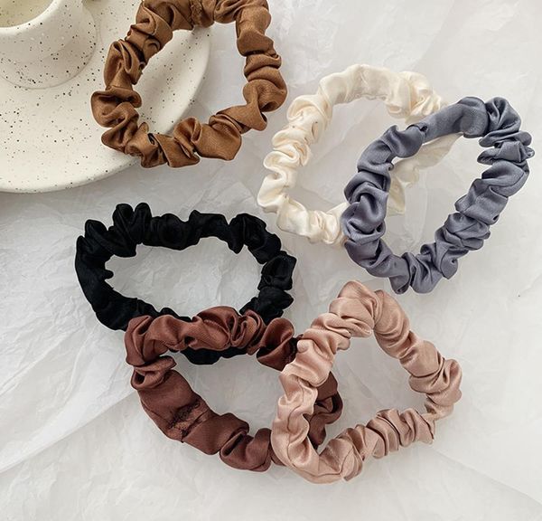 

scrunchie hairbands hair tie women for hair accessories satin scrunchies stretch ponytail holder handmade gift heand wmtuep xhlight