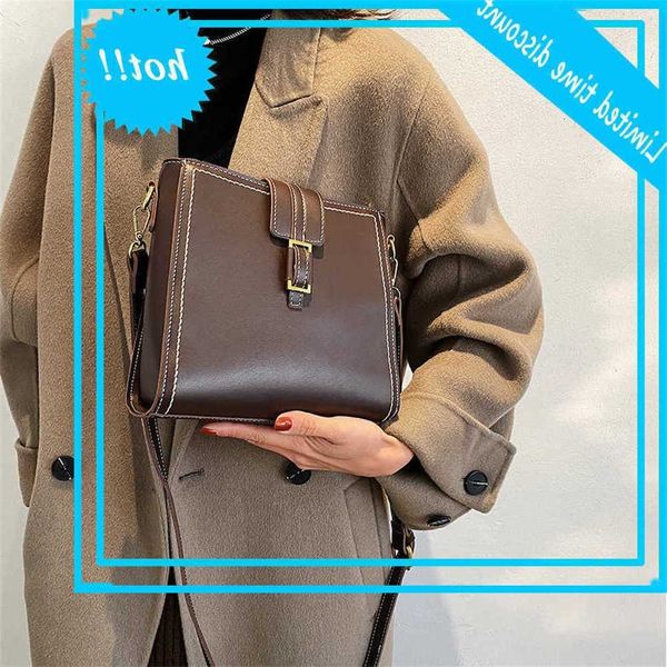 

retro emmer tas dames pu shoulder gesp design effects messenger bag great capacity female bags