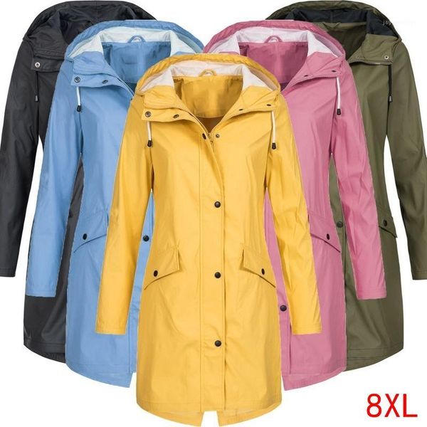 

women's jackets plus size big 6xl 7xl 8xl bust 132cm large women's hooded jacket autumn and winter long-sleeved loose jacket1, Black;brown