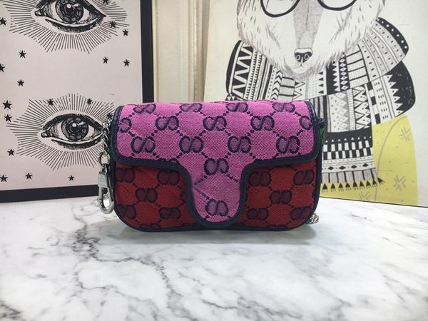 

novelty newset women lady messenger bags love heart v wave pattern satchel genuine leather shoulder bag chain handbags purse 16-10-5cm 47643
