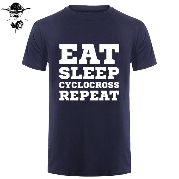 

eat sleep cyclocross repeat mens cyclo cross cycler 10 colours mans unique short sleeves o neck sport hooded sweatshirt hoodie men t shirt