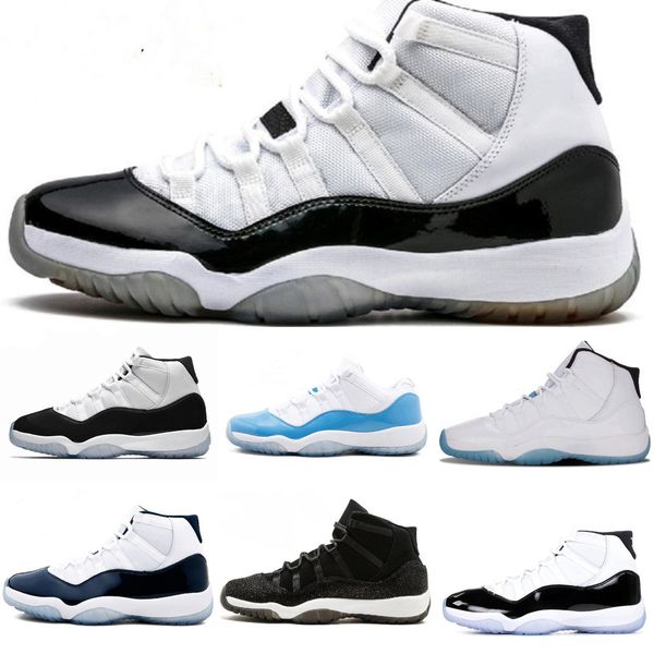 

basketball sneakers shoes mens new 11s sneakers jumpman 11 white think 16 rose night bred 45 gold concord cool skin platinum women low