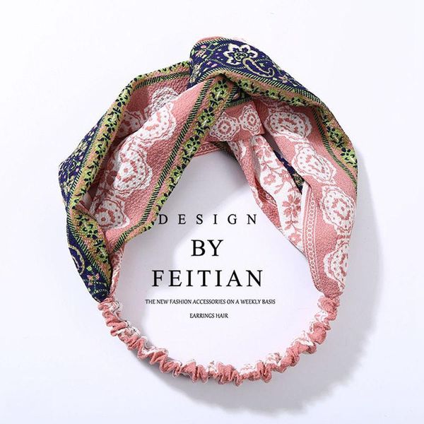 

ilovediy women turban twisted chiffon floral hairband headwrap elastic girls flower headband hair bands jewelry q bbyhjd