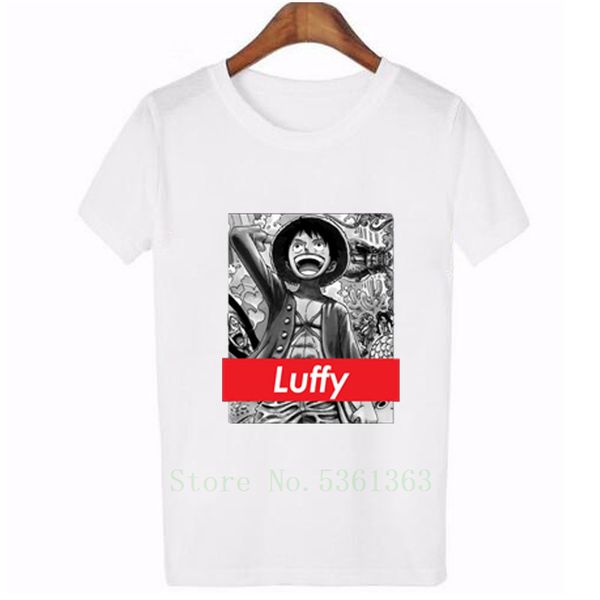 

men's one piece luffy harajuku cotton funny summer fitness man cool letter hoodie designers t shirts sweatshirt