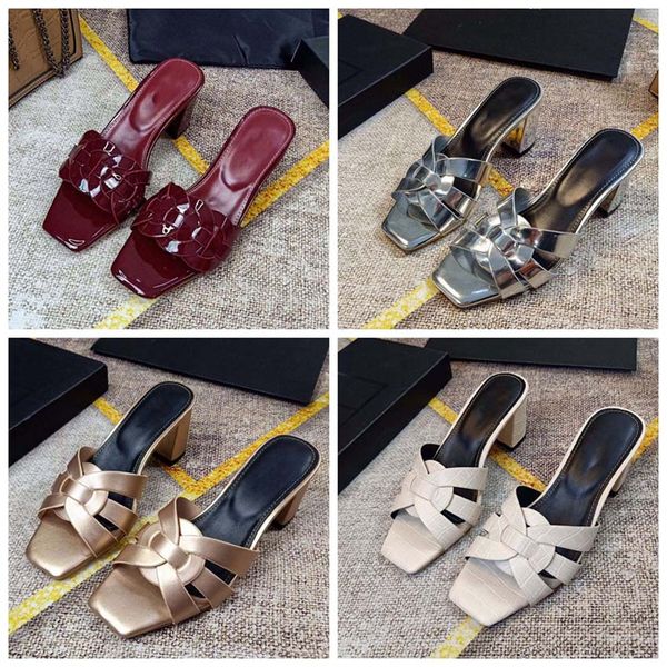 

classics women slippers fashion beach thick bottom slippers alphabet lady sandals leather high heel shoes 03 y100 01, Black