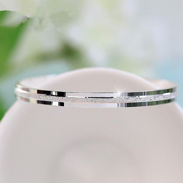 

new bangles for women european and american retro ethnic style simple fashion silver bracelet fashion jewelry, Black