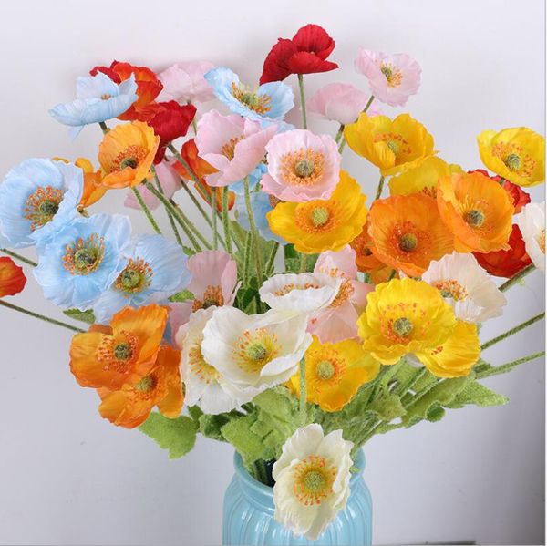 

daisy artificial decorative flowers wedding decoration gesanghua home simulation corn poppy flower