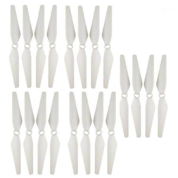 

drone accessories (20pcs = 5 sets) propeller for syma x8sw x8sc x8pro x8sg rc quadcopter spare parts blades red / white1