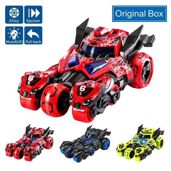 

1:32 alloy car pull back diecast model toy sound light collection brinquedos eject car vehicle toys for children christmas gift y200109