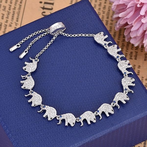

jajki рука женщина блестящий браслет diamondcute слон креативный дизайн новой diamo личности ювелирные изделия ручной ювелирные изделия блес, Golden;silver