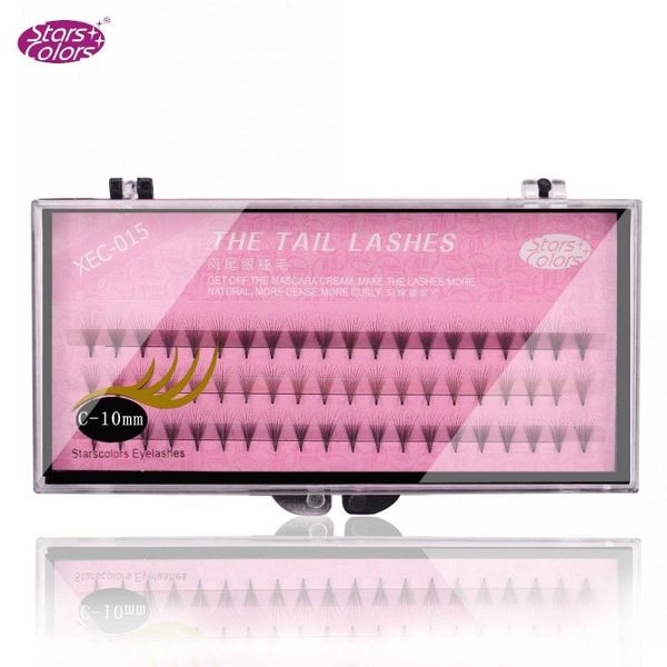 

false eyelashes starscolors arrival 9d volume lashes pre-made fan eyelash extension
