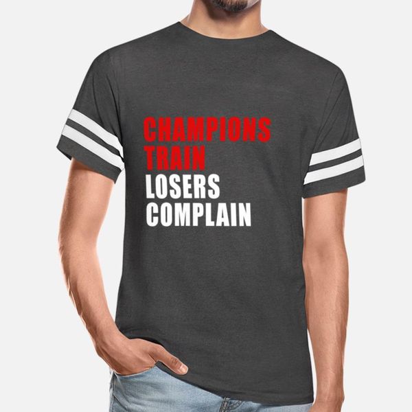 

champions train losers complain t shirt diy unique sportswear tracksuit hoodie sweatshirt