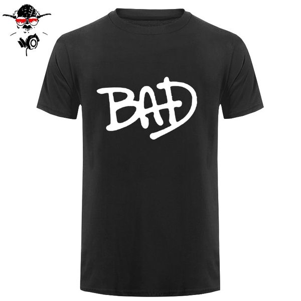 

bad black t shirt mj michael jackson fit gymercrossfit workout all sizes t shirt summer style funny tees sport hooded sweatshirt hoodie