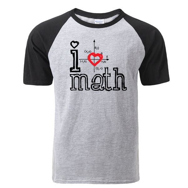 

all you need is i love math summer cool graphic summer short sleeve raglan tshirt casual streetwear hooded sweatshirt hoodie men t shirt