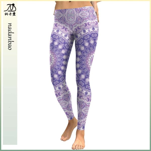 

new fashion digital printing elastic tight leggings kdk1763 in autumn 2020, Black