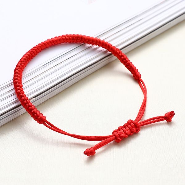 

xiao zhan's same ropeh woven adjustable knot red rope braceletdiamond xiao zhan's same h ropehand woven and adjustable knot red ro, Golden;silver