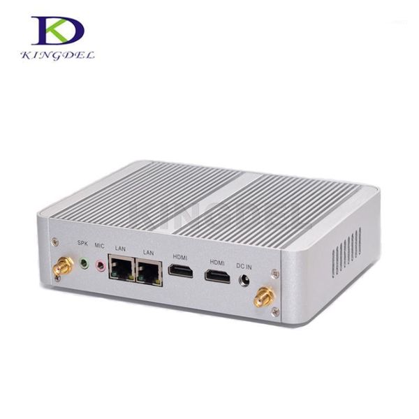 

mini pcs intel 14nm quad core n3150 processor 2 ethernet fanless business pc ultra-low-power deskwifi1