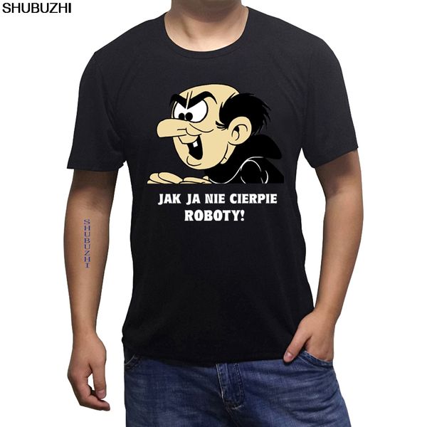 

poland koszulka smieszna polish polska bajki prl prezent prl gargamel new shubuzhi fashion men sbz1041 hoodie designers t shirts sweatshirt
