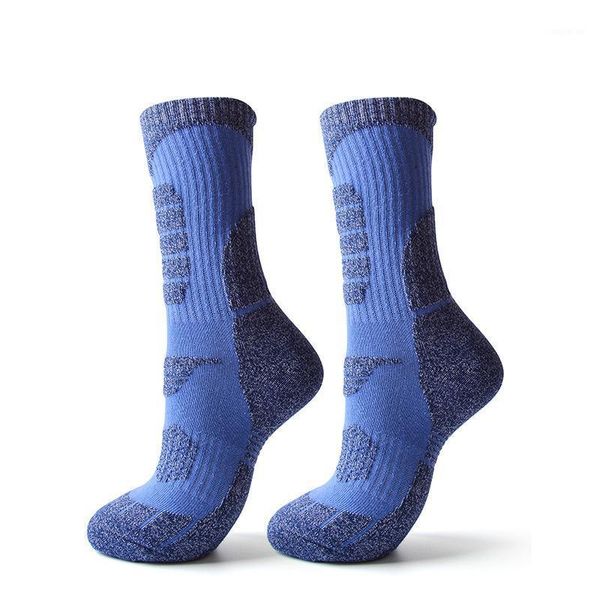 

sports socks women skiing thick towel bottom hiking sock autumn winter warm walking athletic running ski socks1, Black