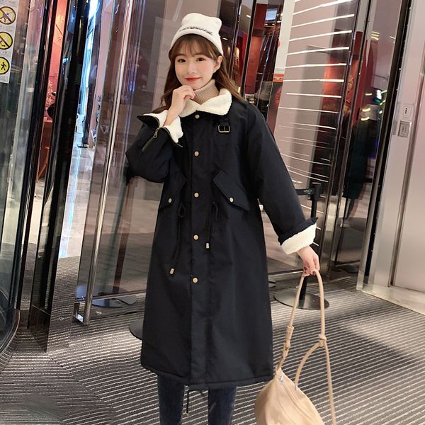 

coat jacket winter women long parkas 2020 cotton thicken warm outerwear women's jackets coats overcoat