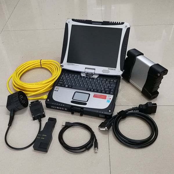 

for bmw icom next auto diagnostic programming tool a2 with second hand computer cf19 i5 cpu toughbook lapv06.2023 software 1tb hdd