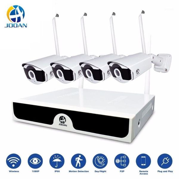 

kit cctv wireless video surveillance h.265 8ch nvr 4 cameras home security system dvr kit outdoor ip camera cctv camera system1