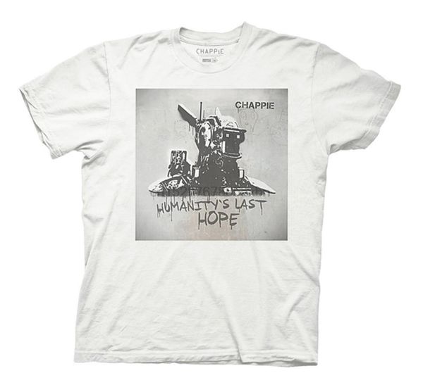 

chappie humanitys last hope mens white hoodie designers t shirts sweatshirt