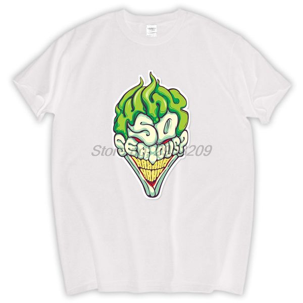 

спорт joker так серьезно клоун бэтмен футболка хлопок мода бренд майк мужчин новый евро размер тенниска тройник