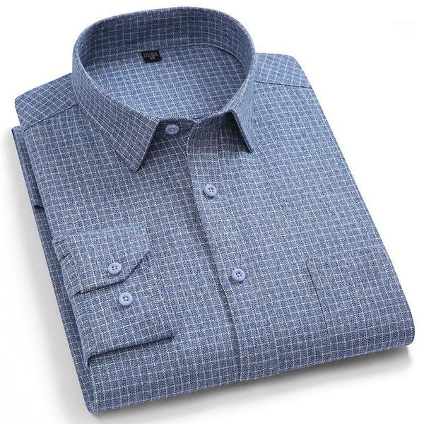 

comfortable pure cotton fashion plaid business men shirts long sleeve regular fit casual leisure style1, White;black