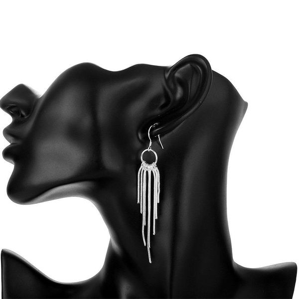 

wholesale wedding party beautiful charms fashion women silver color earrings wedding valentine's day gift jewelry e273 h bbyryc, Golden