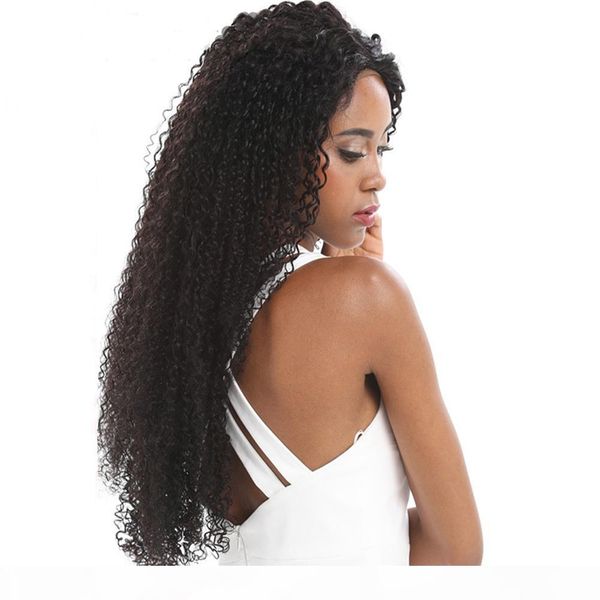 

brazilian kinky curly human hair bundles indian malaysian 100% unprocessed human hair weaves black color 8-28inch