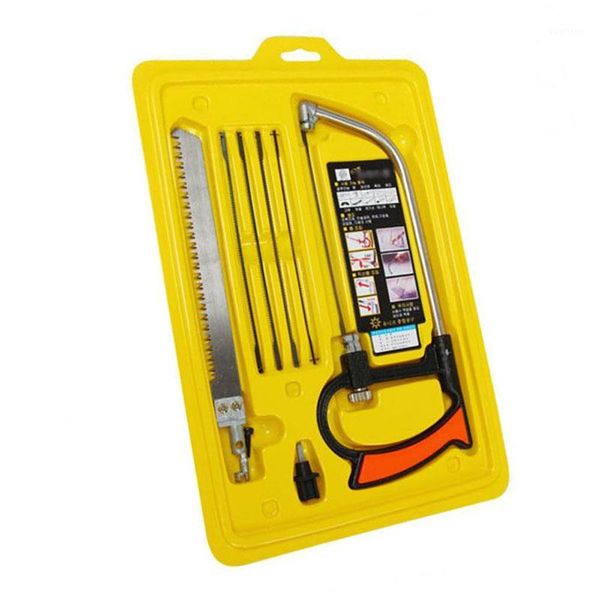 

household multi-function manual diy saw glass saw metal cutting, hacksaw 6 piece woodworking metal processing model tool1