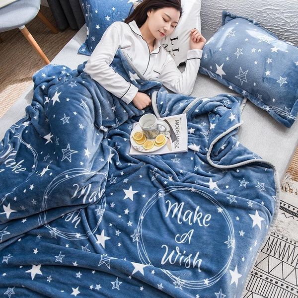 

blue pink bedding blankets soft flannel for kids adults bedspread bed sheet throw blanket thin quilt bedding1