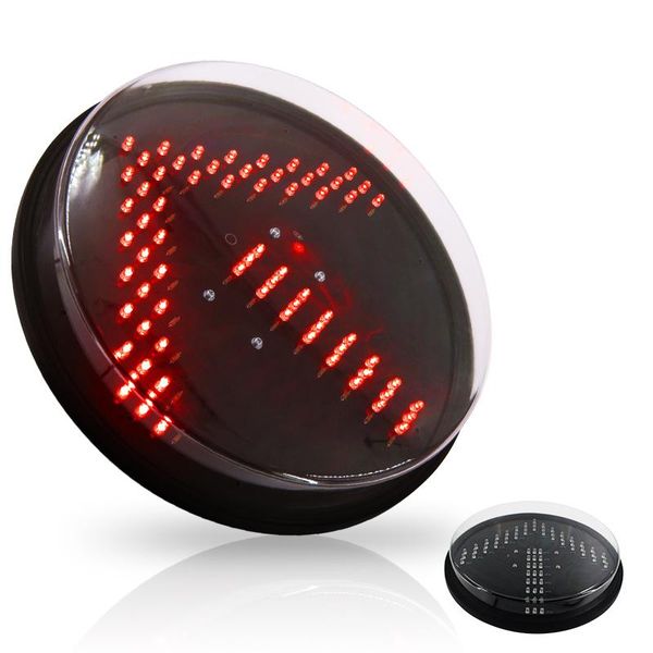 

300mm diameter red yellow green led arrow traffic light modules